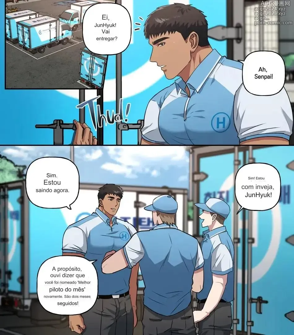 Page 38 of doujinshi JunHyuks Job Paradise - Delivery Driver