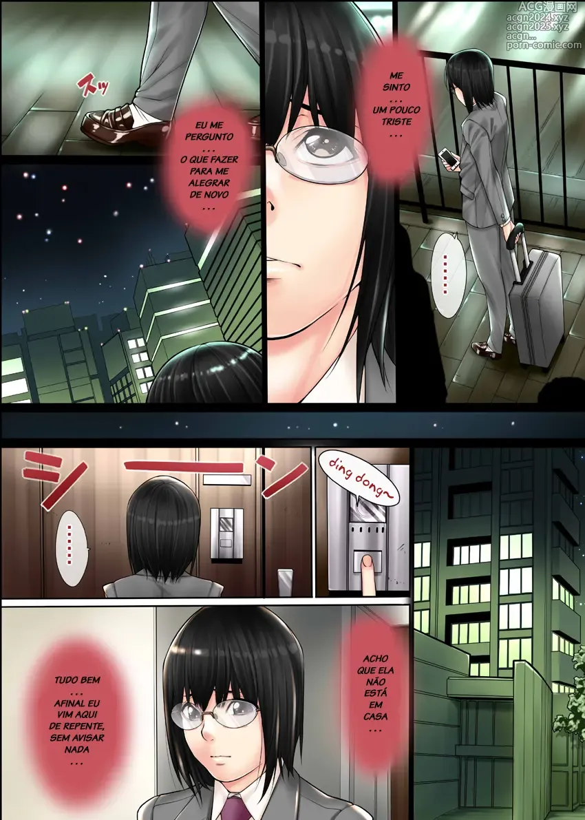 Page 36 of doujinshi Josei ni Akogareteita Osananajimi no Futari -Josou Ryman-