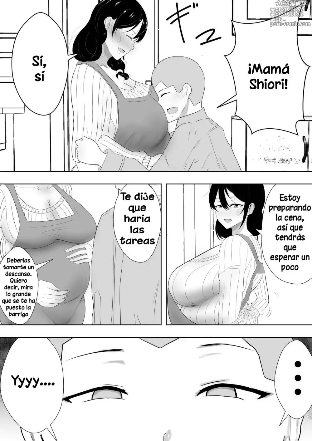 Page 4 of doujinshi Tomokano Kaa-chan Soushuuhen Kakioroshi Manga Shiori Mama Botebara Nama Ecchi Hen