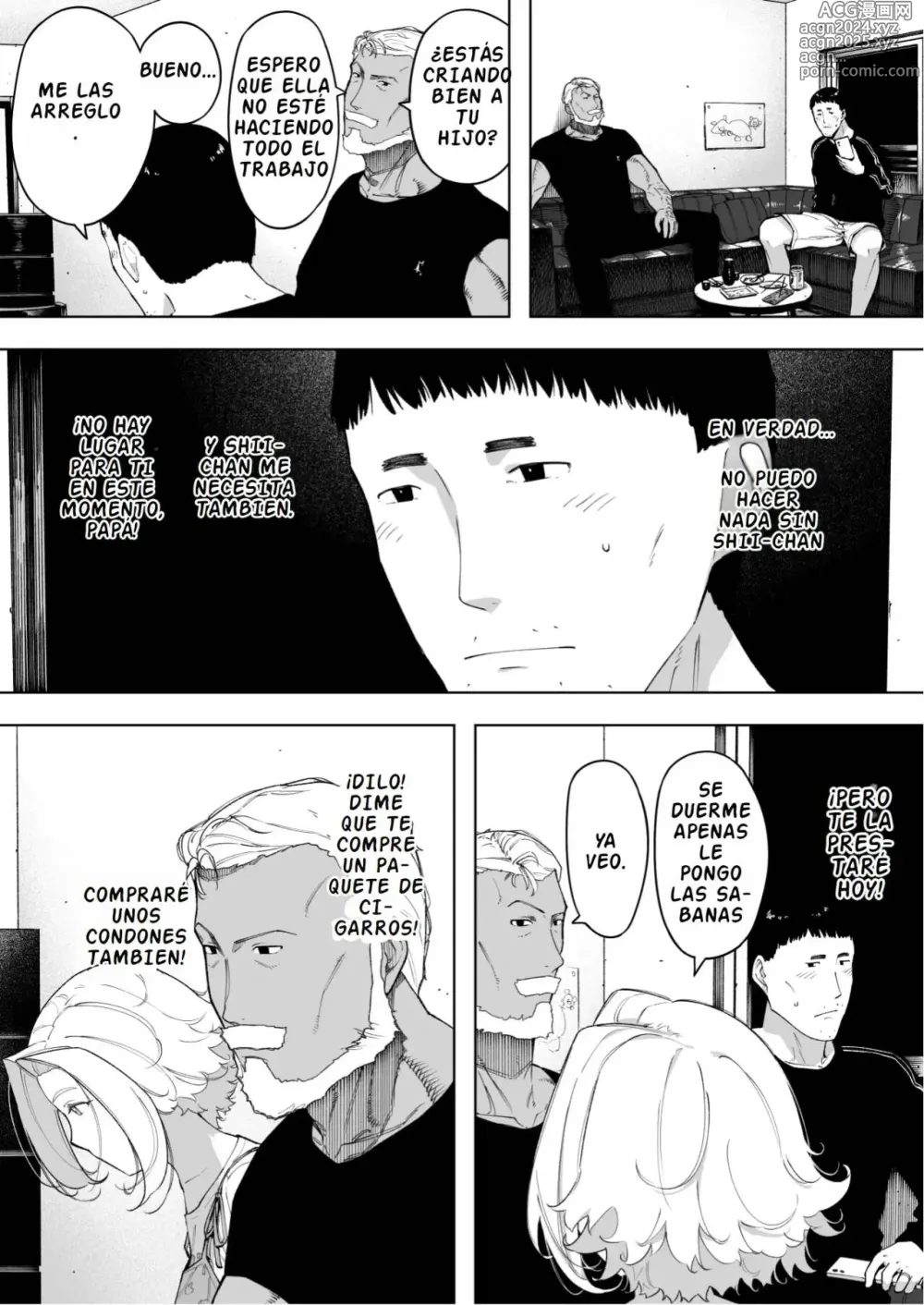 Page 13 of doujinshi Aisai, Doui no Ue, Netorare 7 Tears of Father