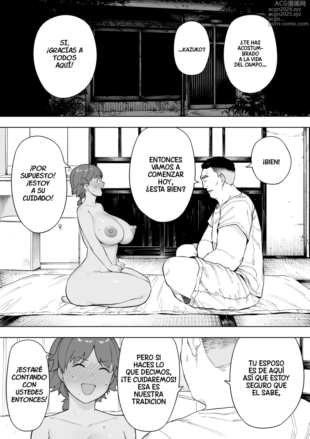 Page 2 of doujinshi Mura no Kyouyuu Zuma Kazuko