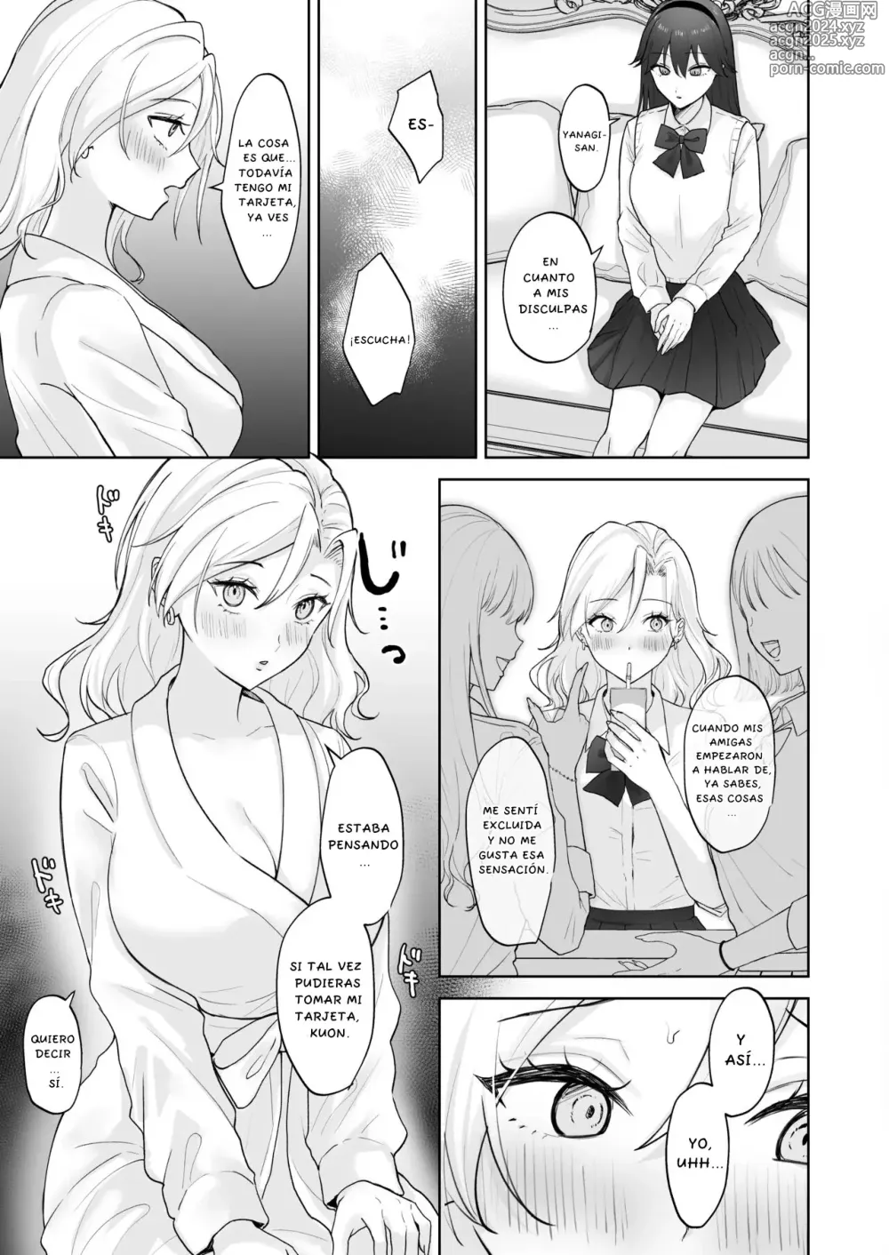 Page 10 of doujinshi Shojo Gal, Futanari Ojou-sama no Onaho ni Naru