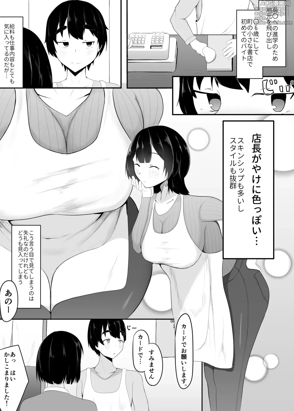 Page 3 of doujinshi Kyonyuu Tenchou no Itazura