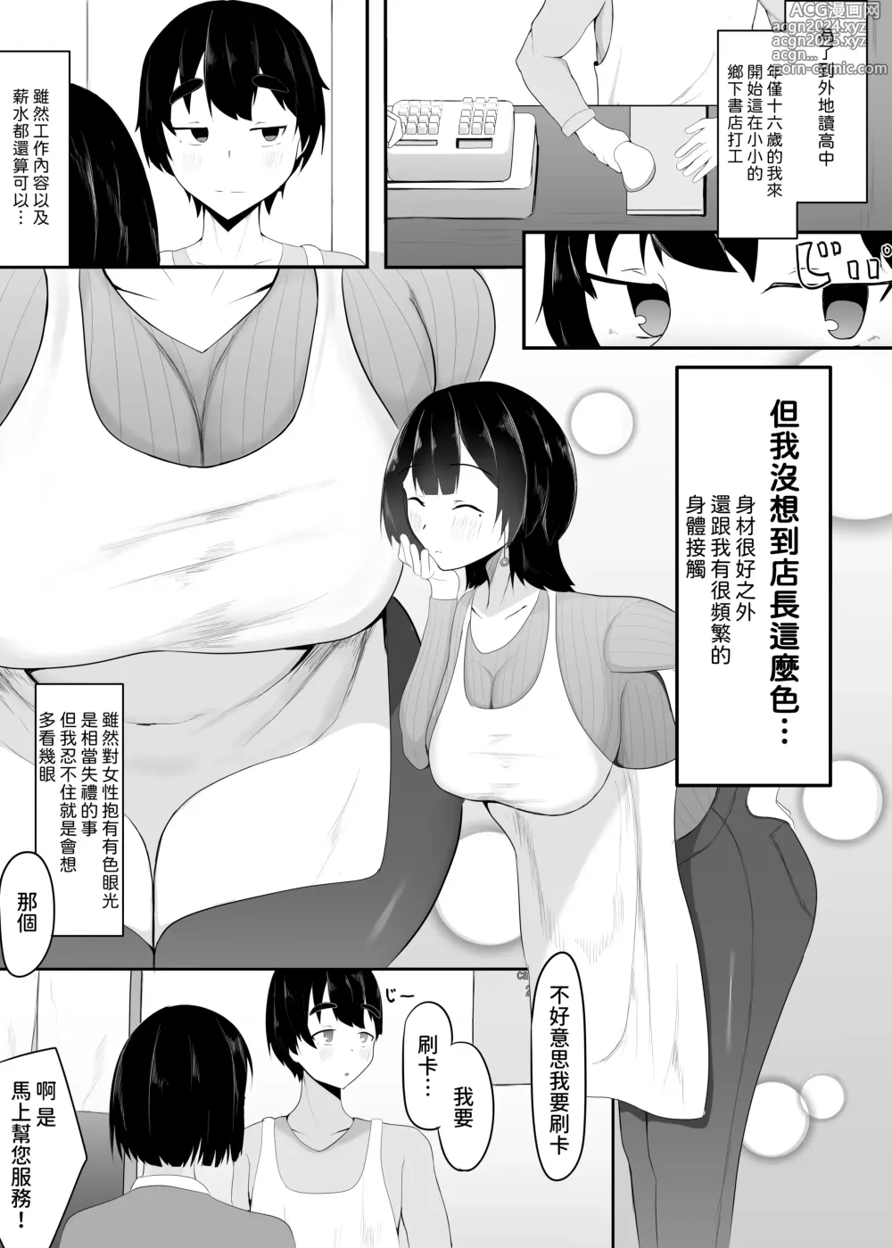 Page 3 of doujinshi Kyonyuu Tenchou no Itazura