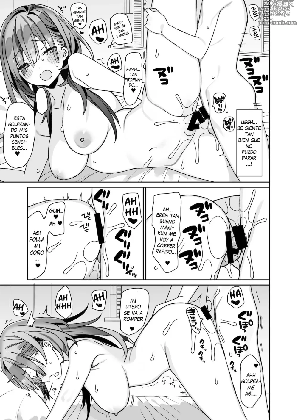 Page 24 of doujinshi Tipo Pequeno Tiene Sexo con Enorme Mujer