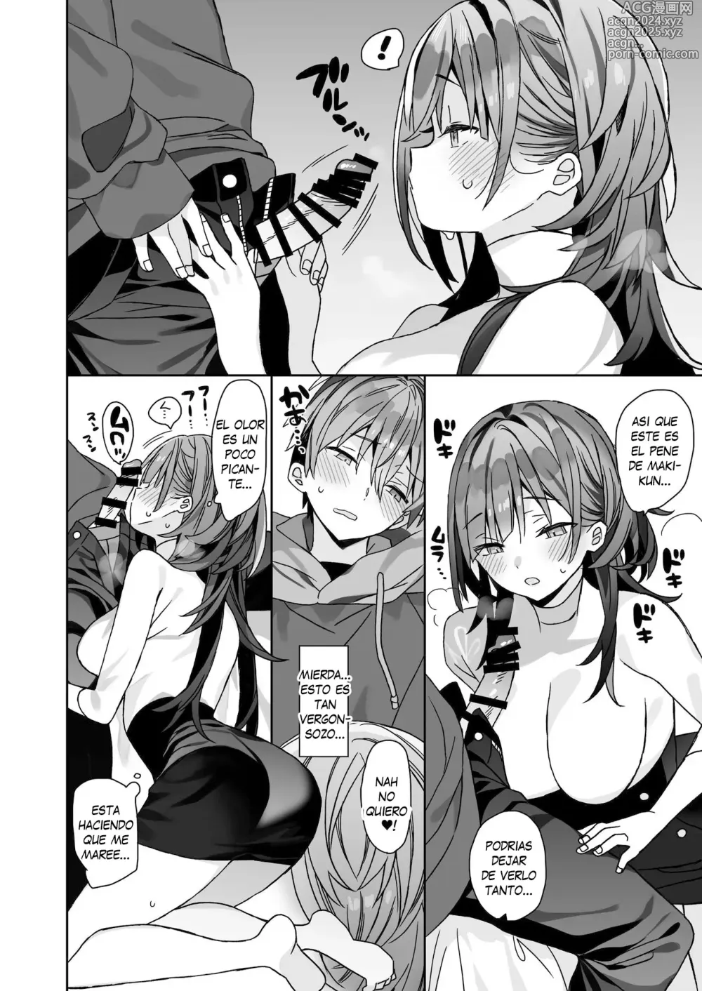 Page 9 of doujinshi Tipo Pequeno Tiene Sexo con Enorme Mujer