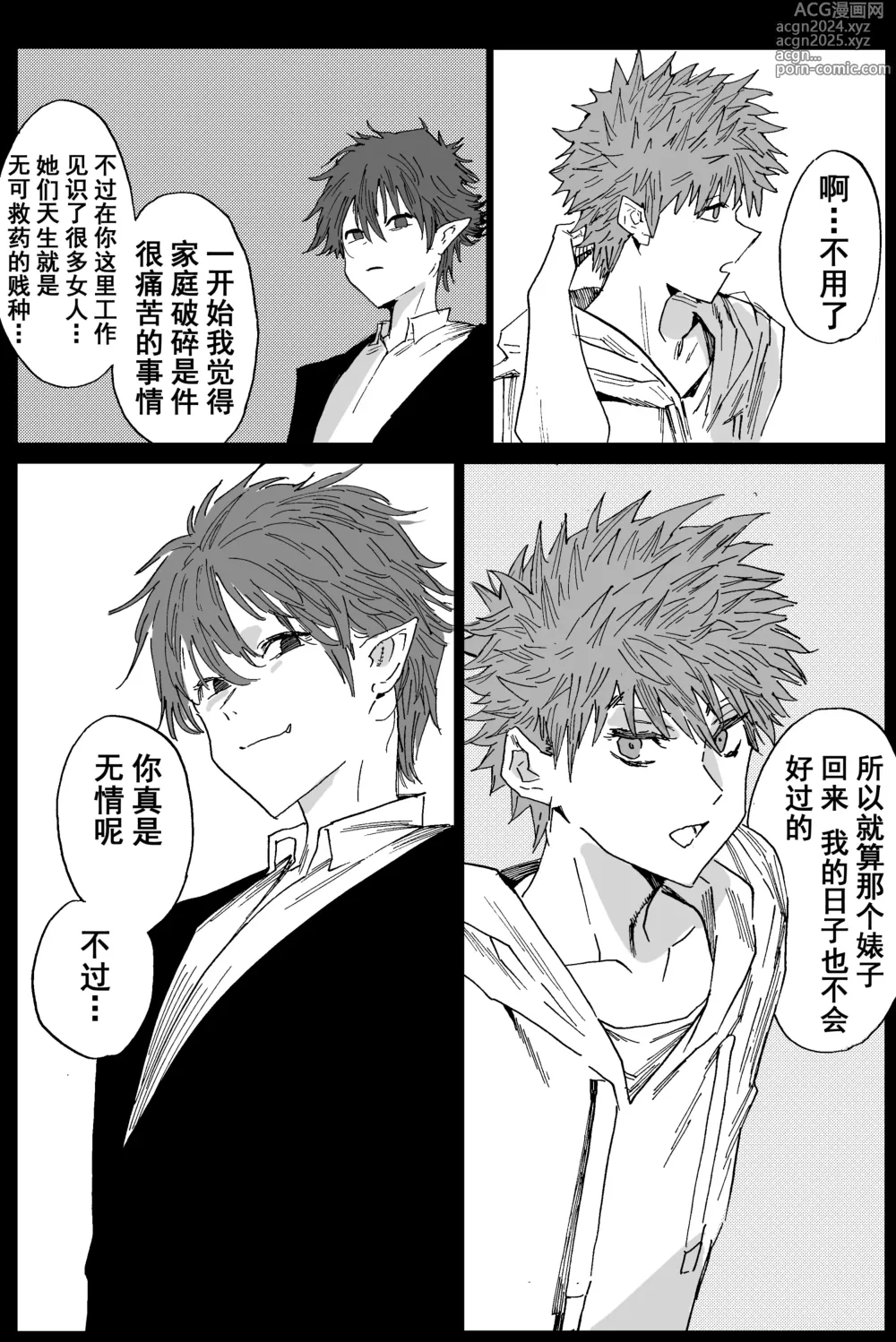 Page 33 of doujinshi 《兽X王X兽》2 庭院野花