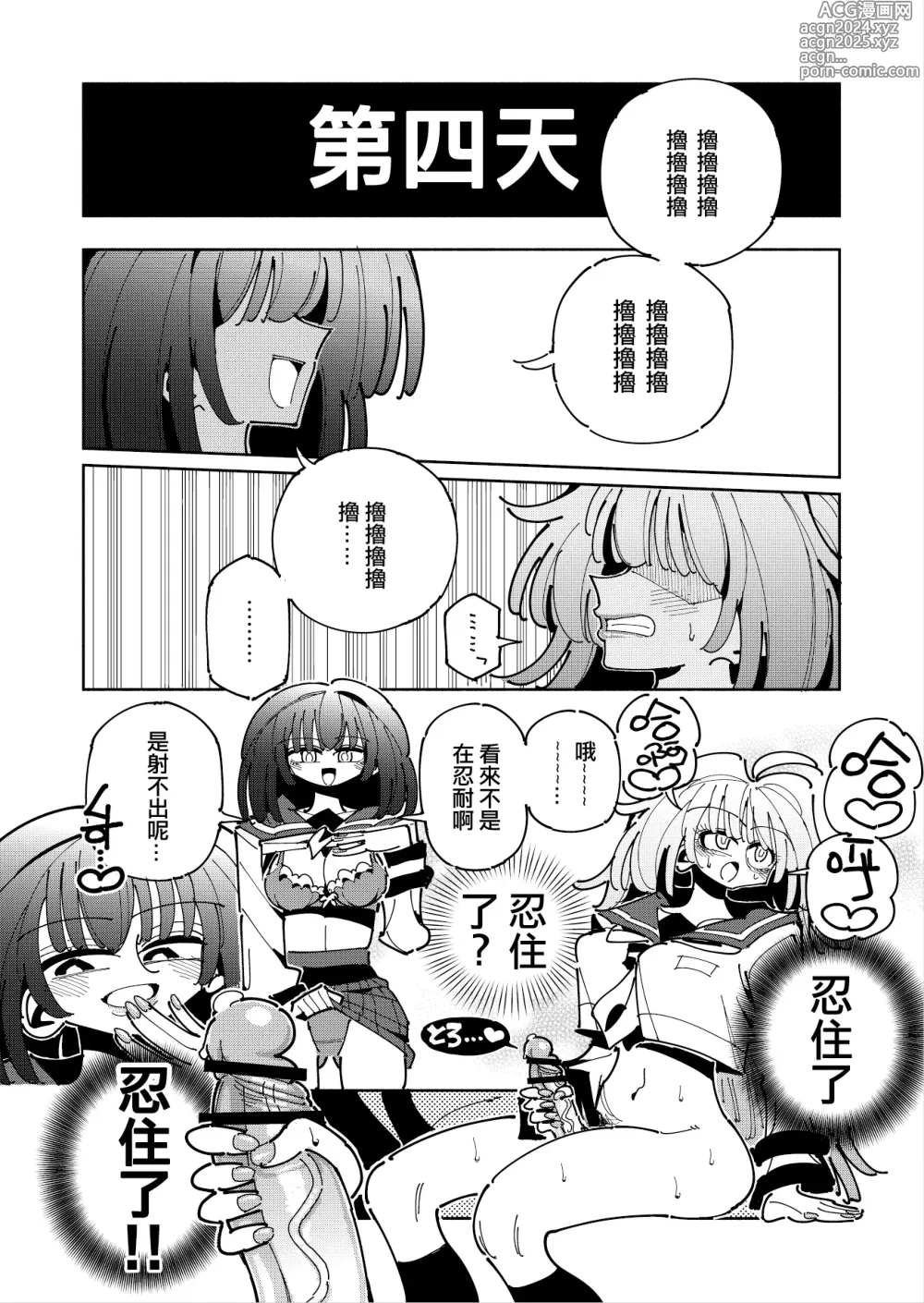 Page 22 of doujinshi Shizuku to Shiori If (Kouhen) -5-ka de Oboeru! Futanari Onanie no Susume (3 kara 5-ka-me)-