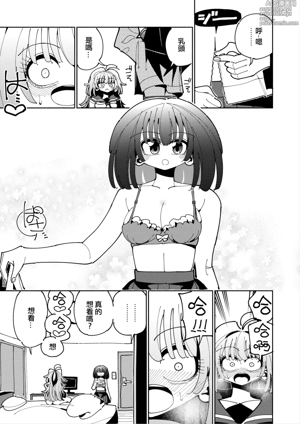 Page 25 of doujinshi Shizuku to Shiori If (Kouhen) -5-ka de Oboeru! Futanari Onanie no Susume (3 kara 5-ka-me)-