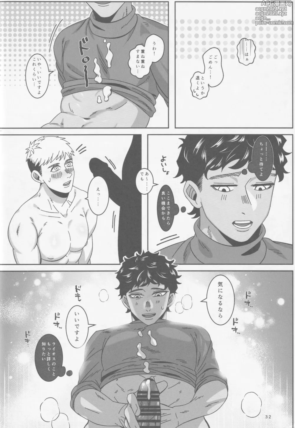 Page 33 of doujinshi Ore-tachi Yuujin desu kara