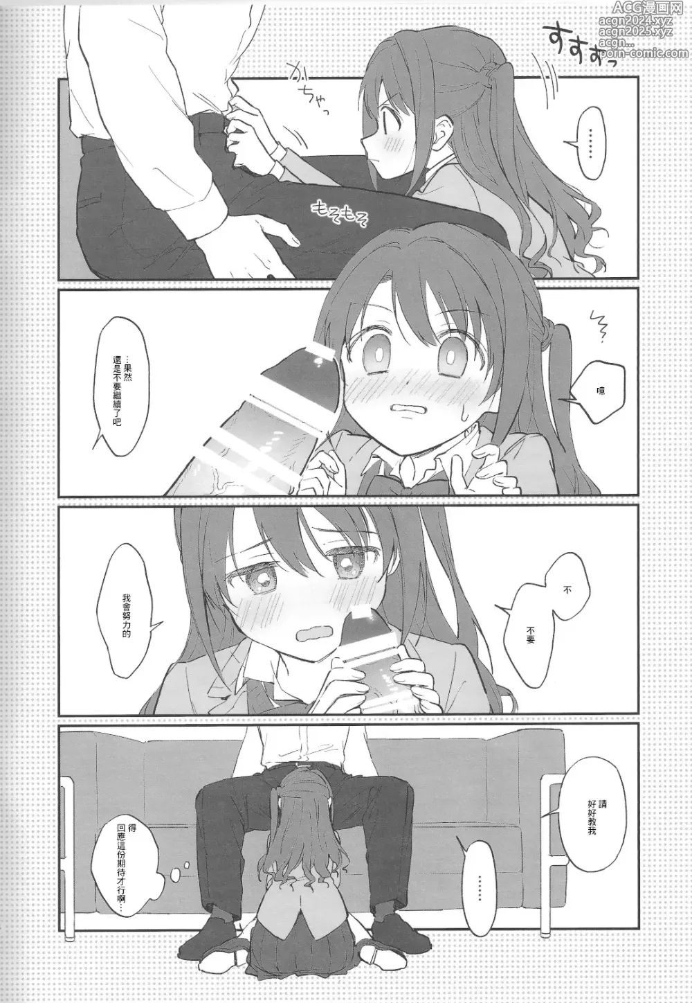 Page 4 of doujinshi Renshuu nanode Daijoubu desu!