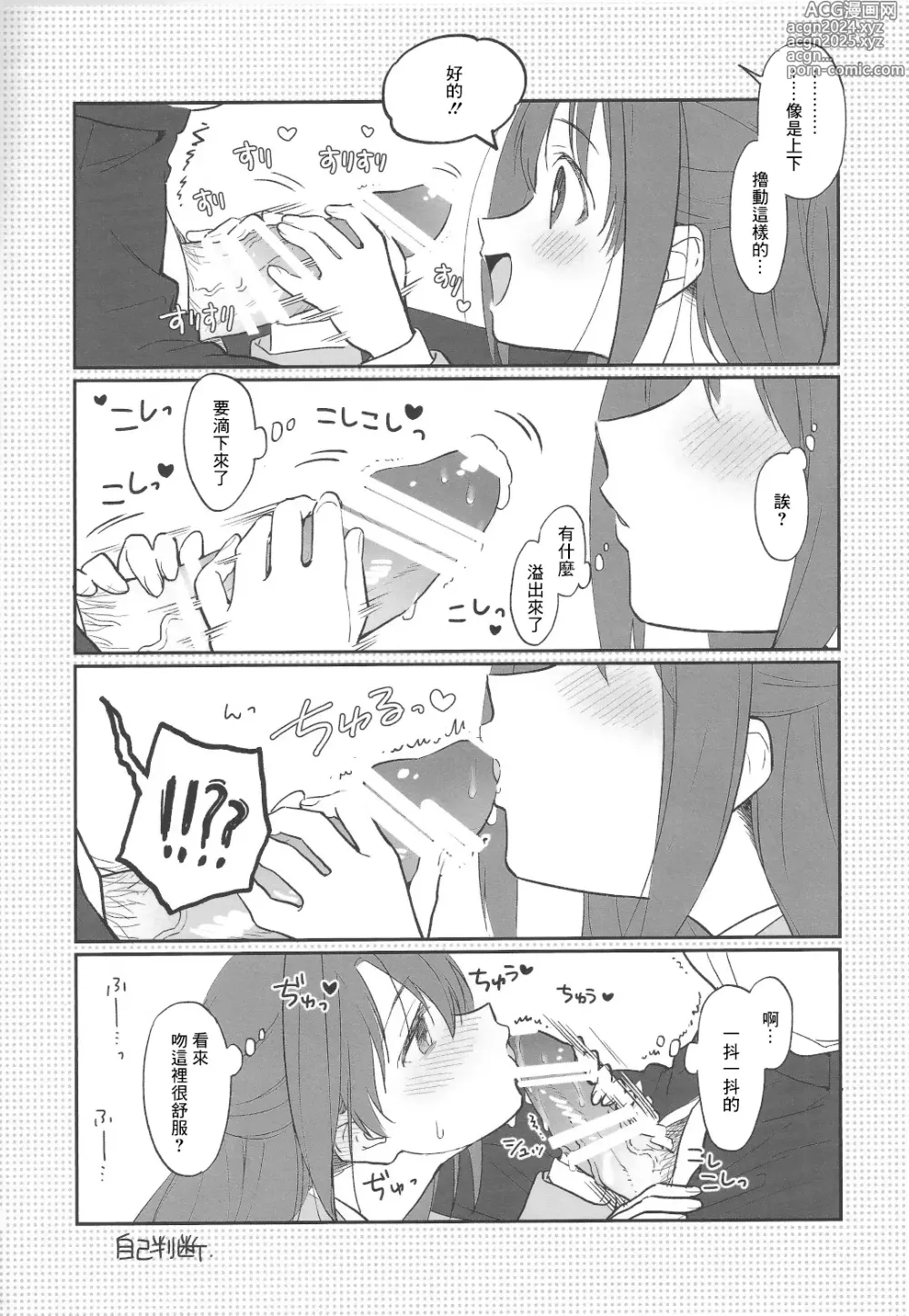 Page 6 of doujinshi Renshuu nanode Daijoubu desu!