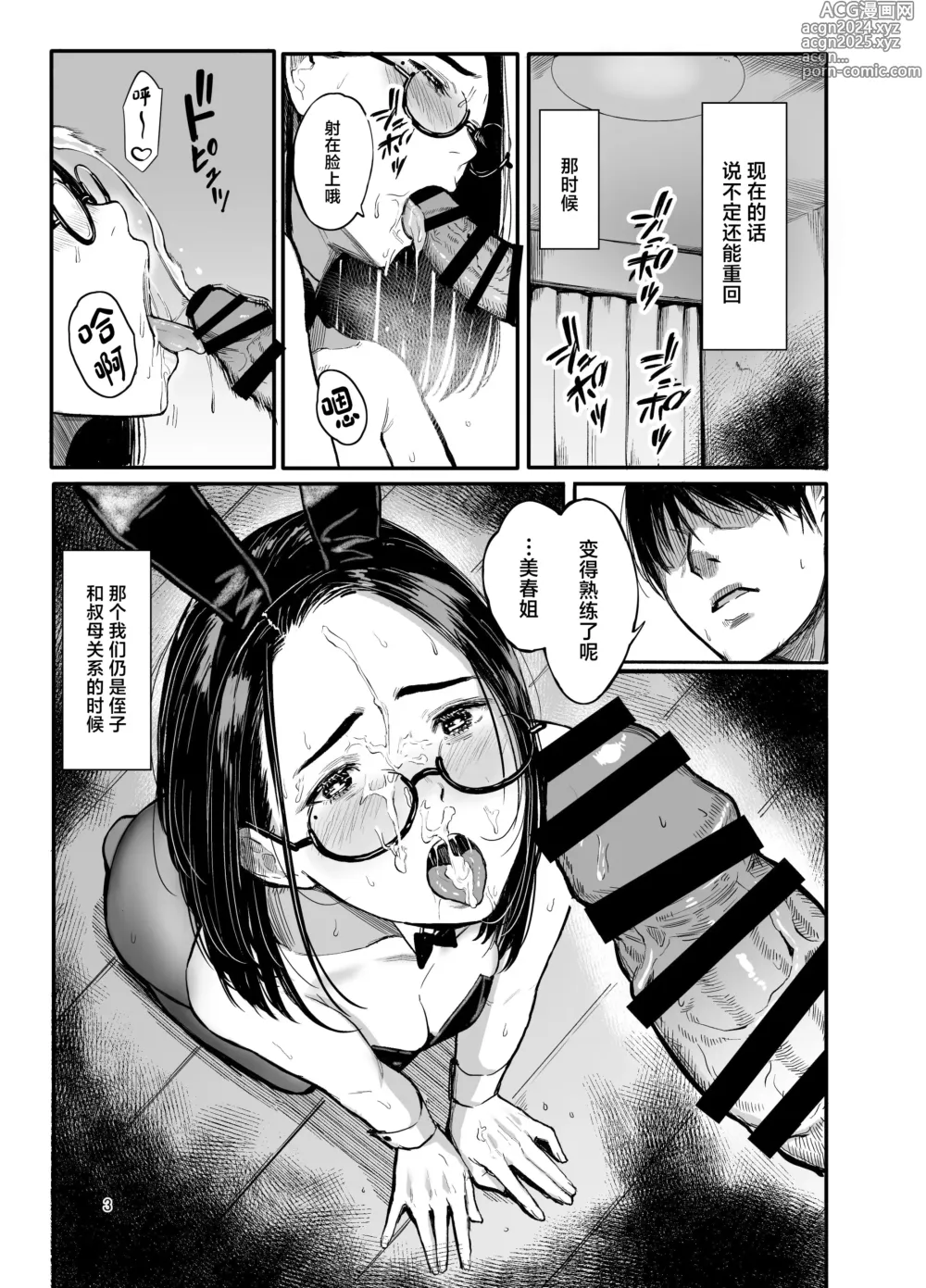 Page 2 of doujinshi Oi no Onna ni Natte.