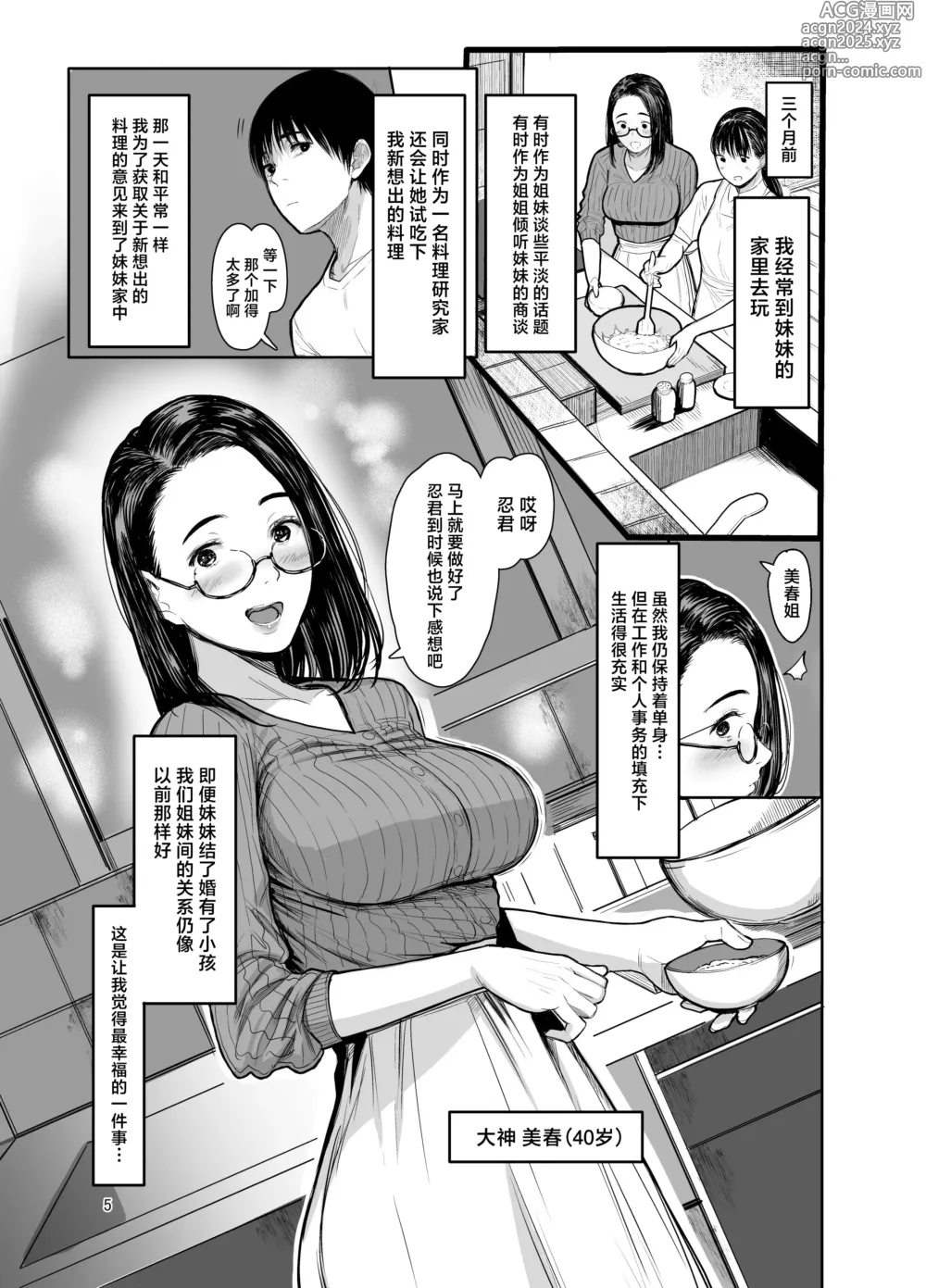 Page 3 of doujinshi Oi no Onna ni Natte.