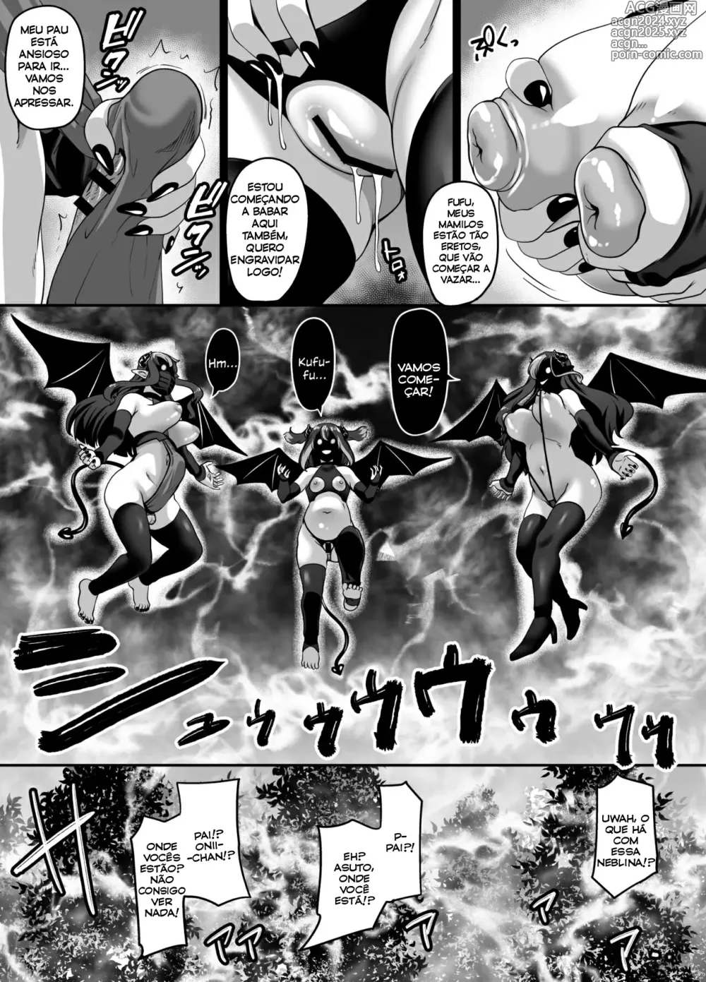 Page 6 of doujinshi Ueta Succubus Ikka wa Seiheki o Kojirasete Iru