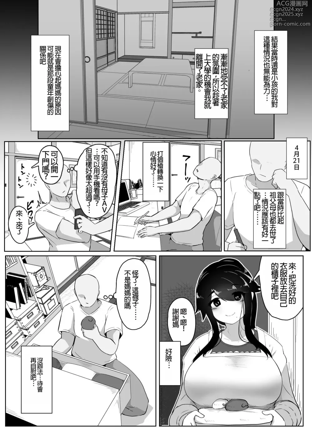 Page 31 of doujinshi Oyasumi, Okaa-san I