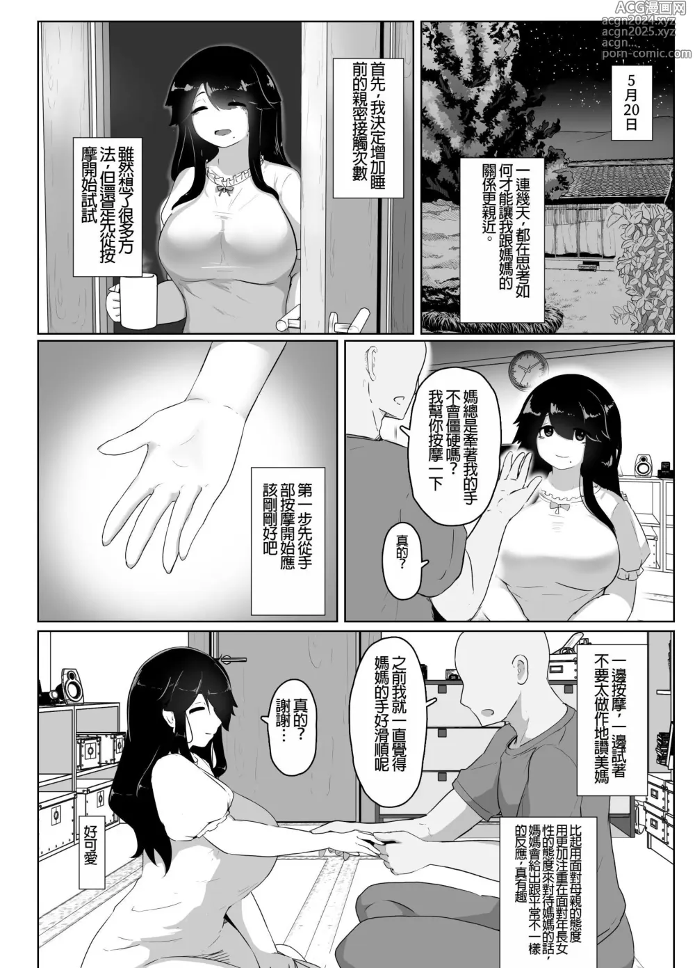 Page 54 of doujinshi Oyasumi, Okaa-san I