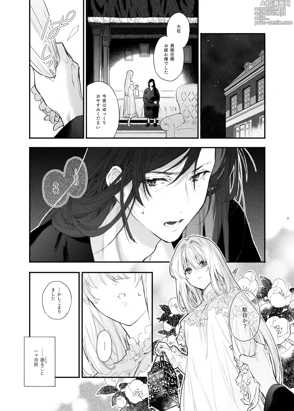 Page 4 of doujinshi Scars of love