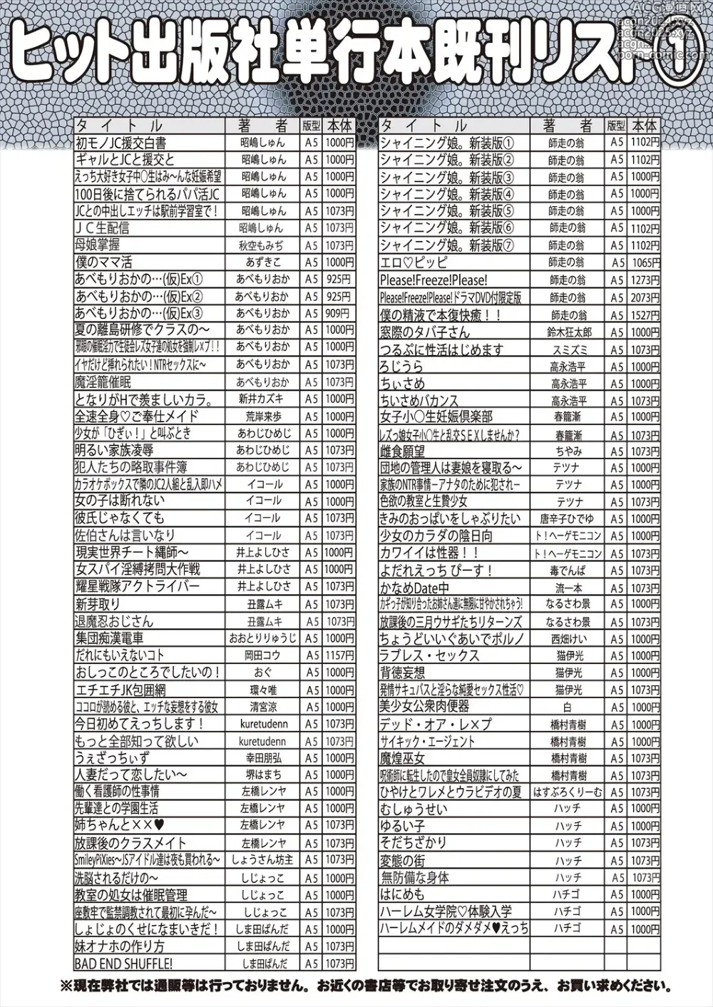 Page 526 of manga COMIC AUN 2024-08