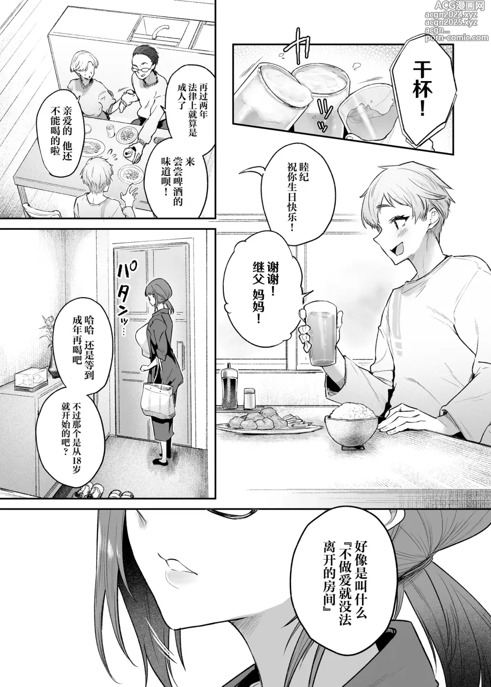 Page 5 of doujinshi Vacances wa Sex Shinaito Derarenai Heya de