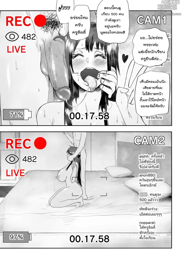 Page 9 of doujinshi Live Stream(TH)~