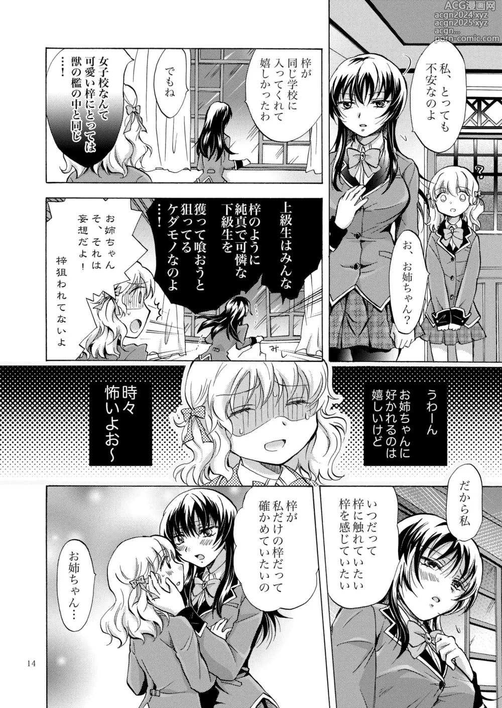 Page 13 of doujinshi Lily Girls Collection Yuri H Tanpenshuu