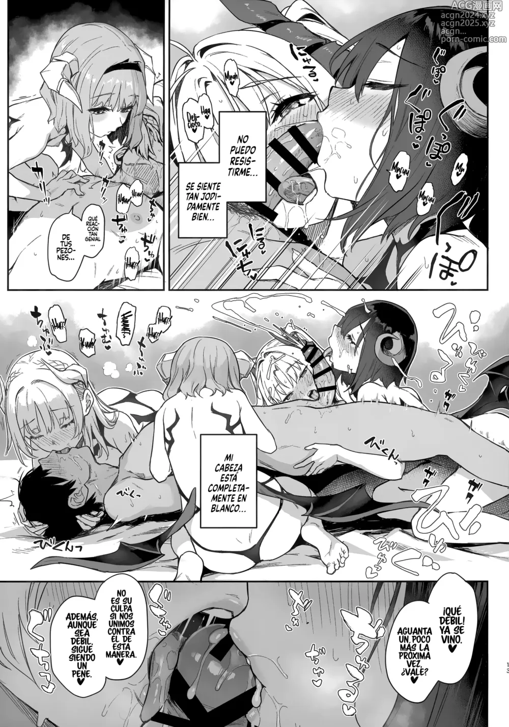 Page 12 of doujinshi Succubus Seitokai Shiko Shiko Shikkoubu