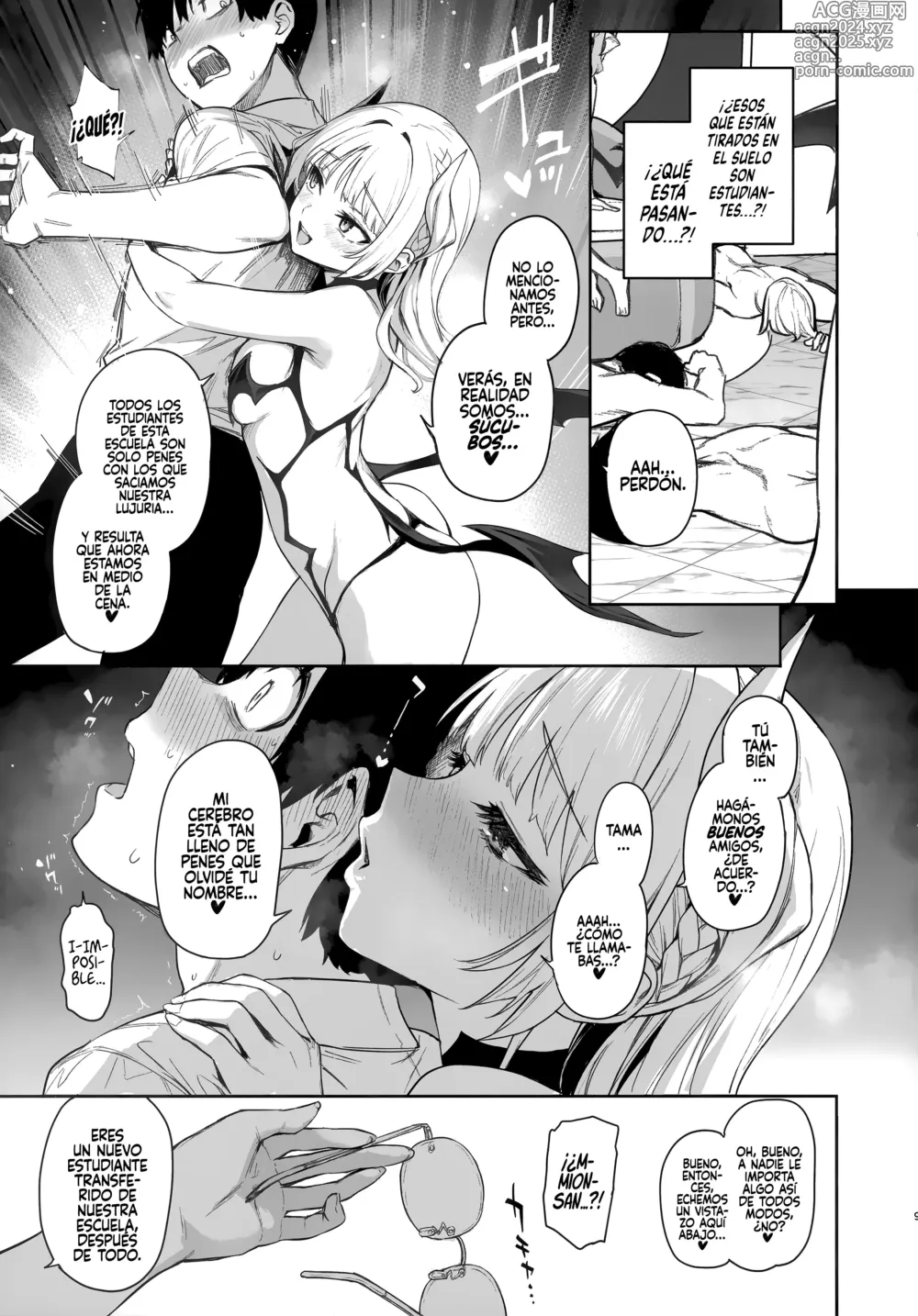 Page 8 of doujinshi Succubus Seitokai Shiko Shiko Shikkoubu