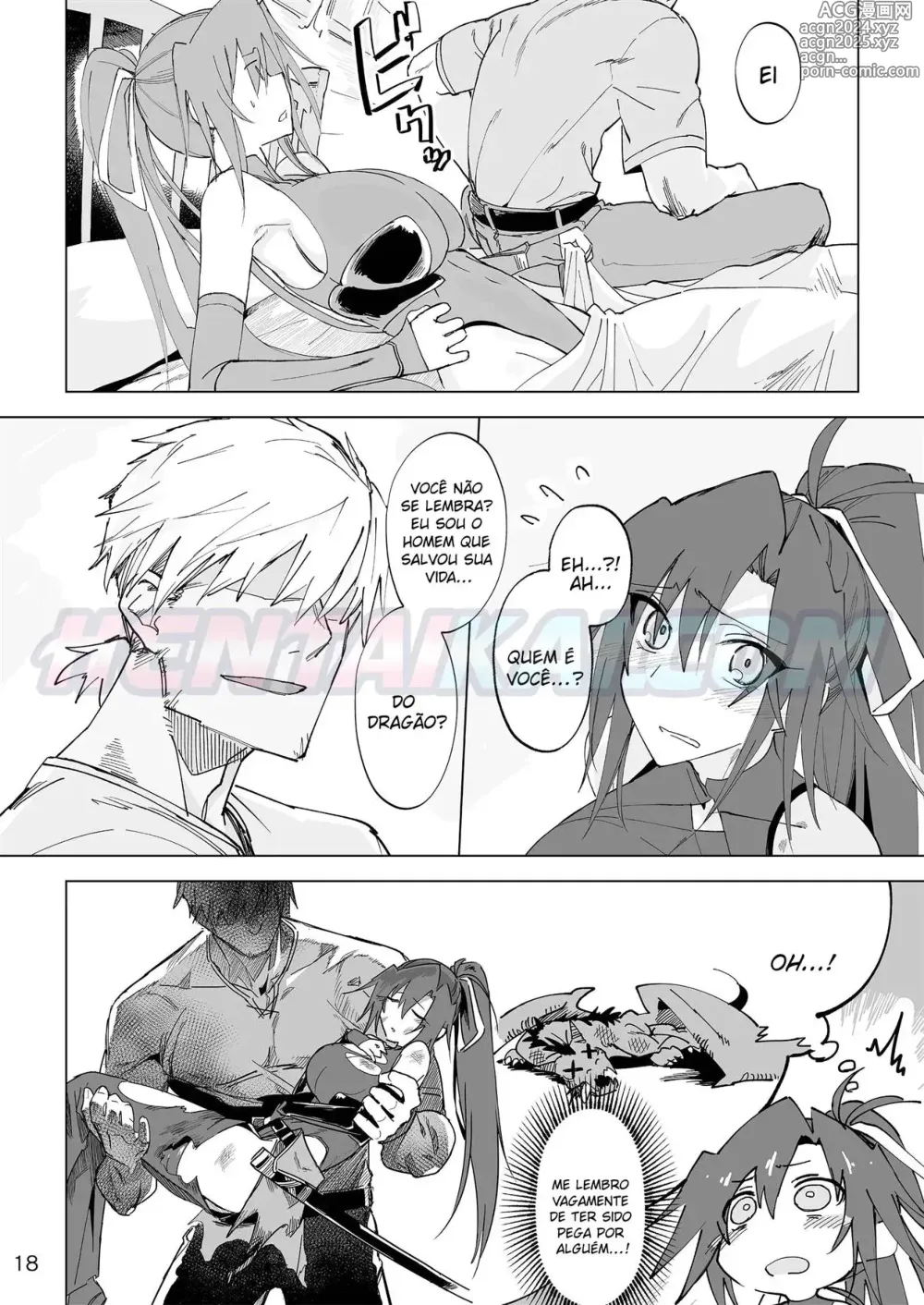 Page 17 of doujinshi Isekai Mesu Yuusha