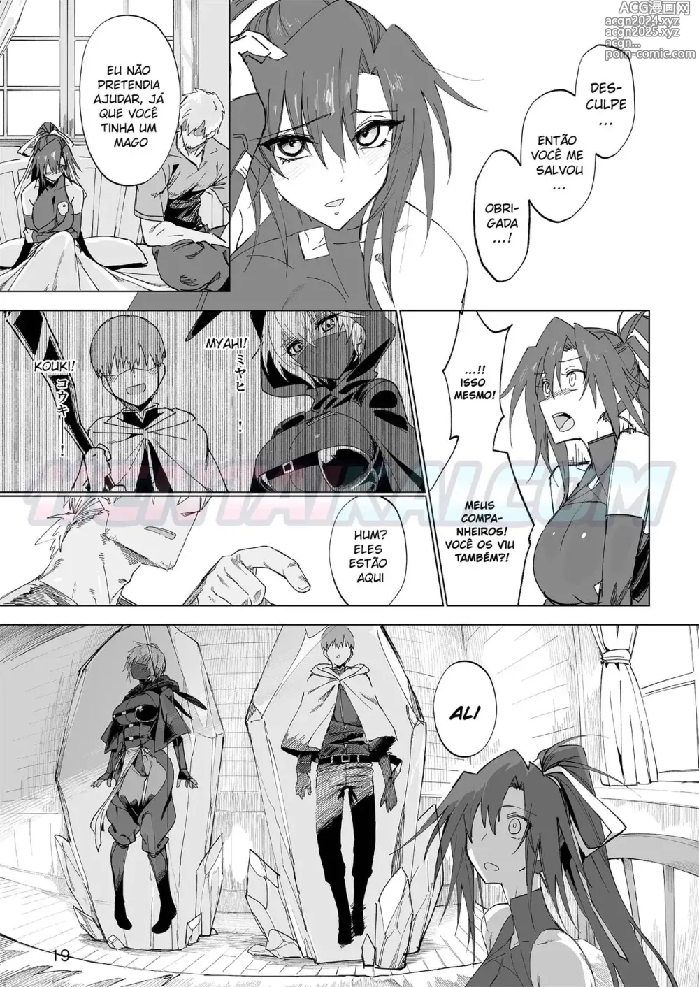 Page 18 of doujinshi Isekai Mesu Yuusha