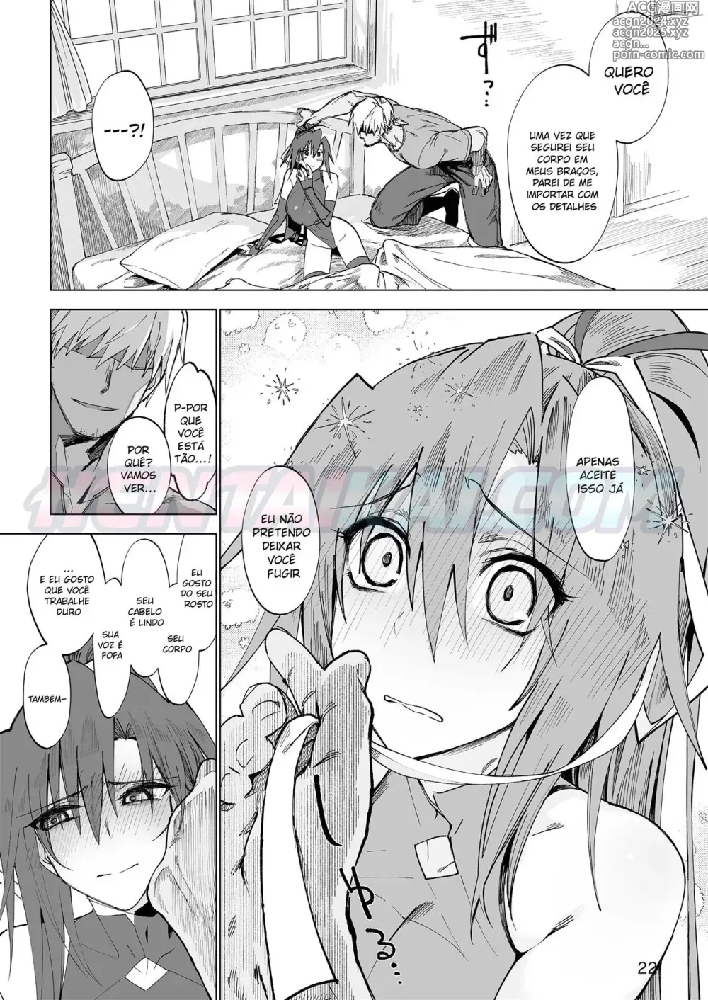 Page 21 of doujinshi Isekai Mesu Yuusha