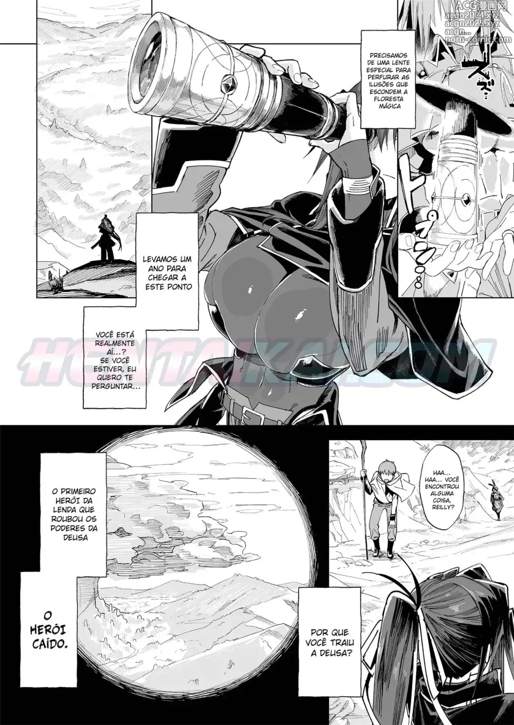 Page 9 of doujinshi Isekai Mesu Yuusha