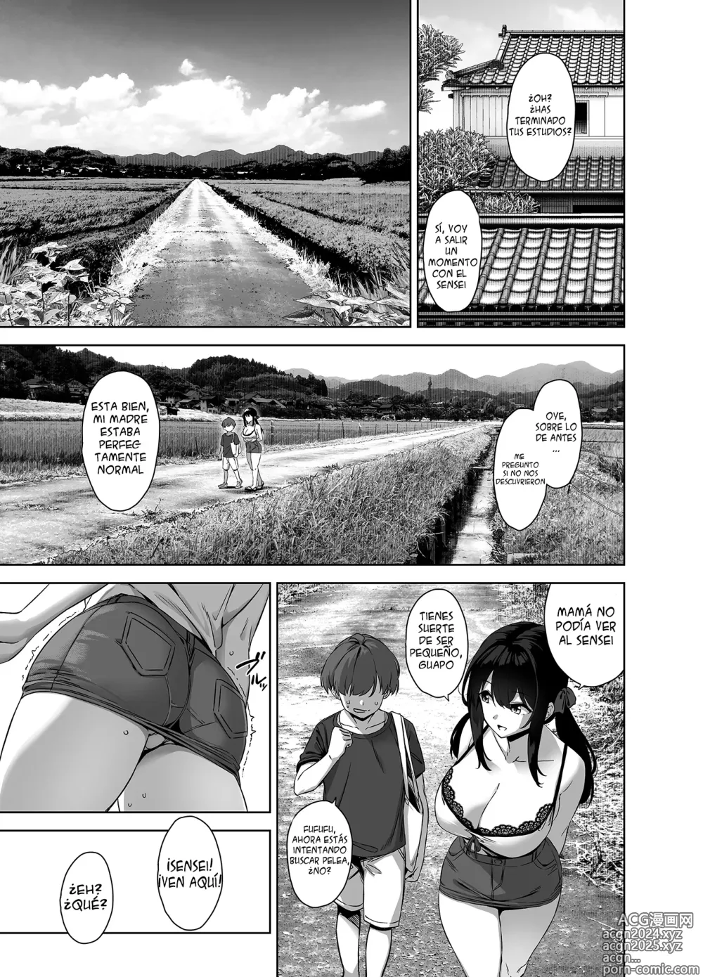 Page 33 of doujinshi Una Chica Grande que me Tienta con el Verano y el Campo