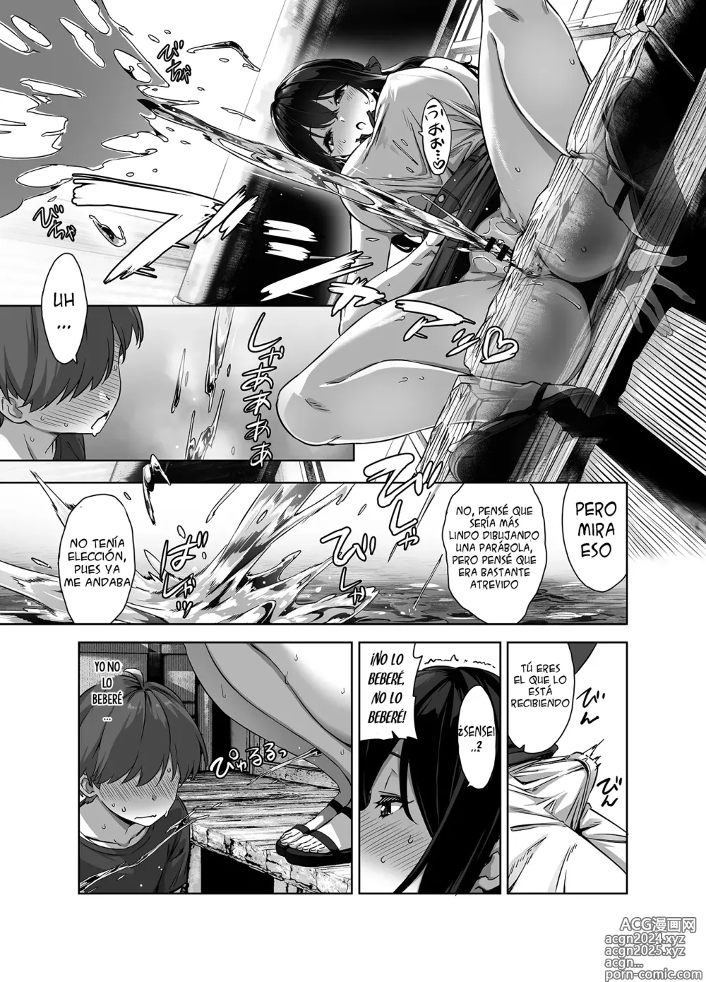 Page 35 of doujinshi Una Chica Grande que me Tienta con el Verano y el Campo