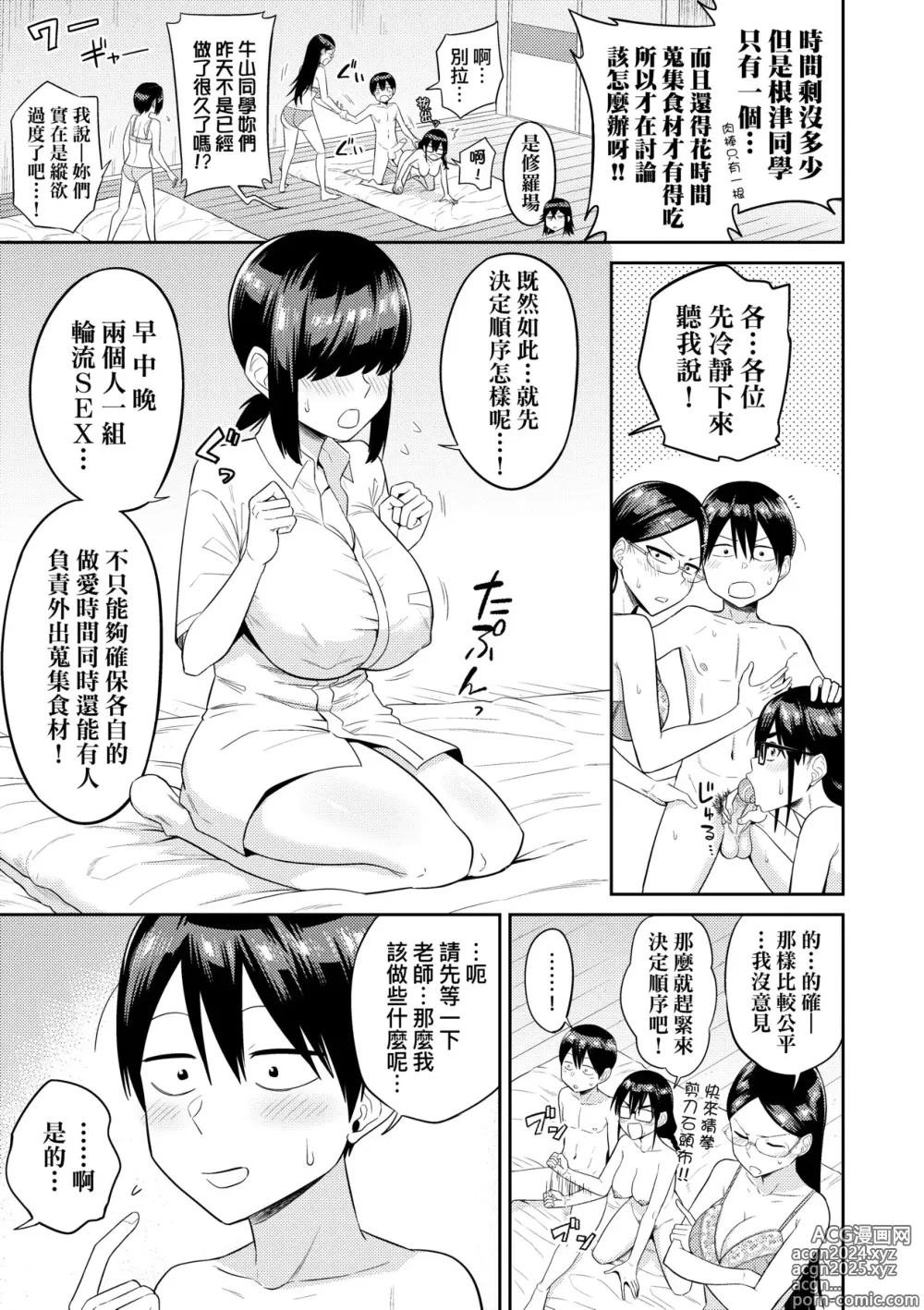 Page 78 of manga Mujintou de, SEX ni Kyoumi Shinshin na Dosukebe InCha Joshi-tachi to Harem Life (decensored)