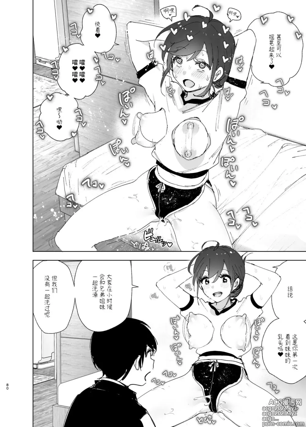 Page 79 of doujinshi Onii-chan no Koto ga Daisuki!! na Imouto no Hanashi