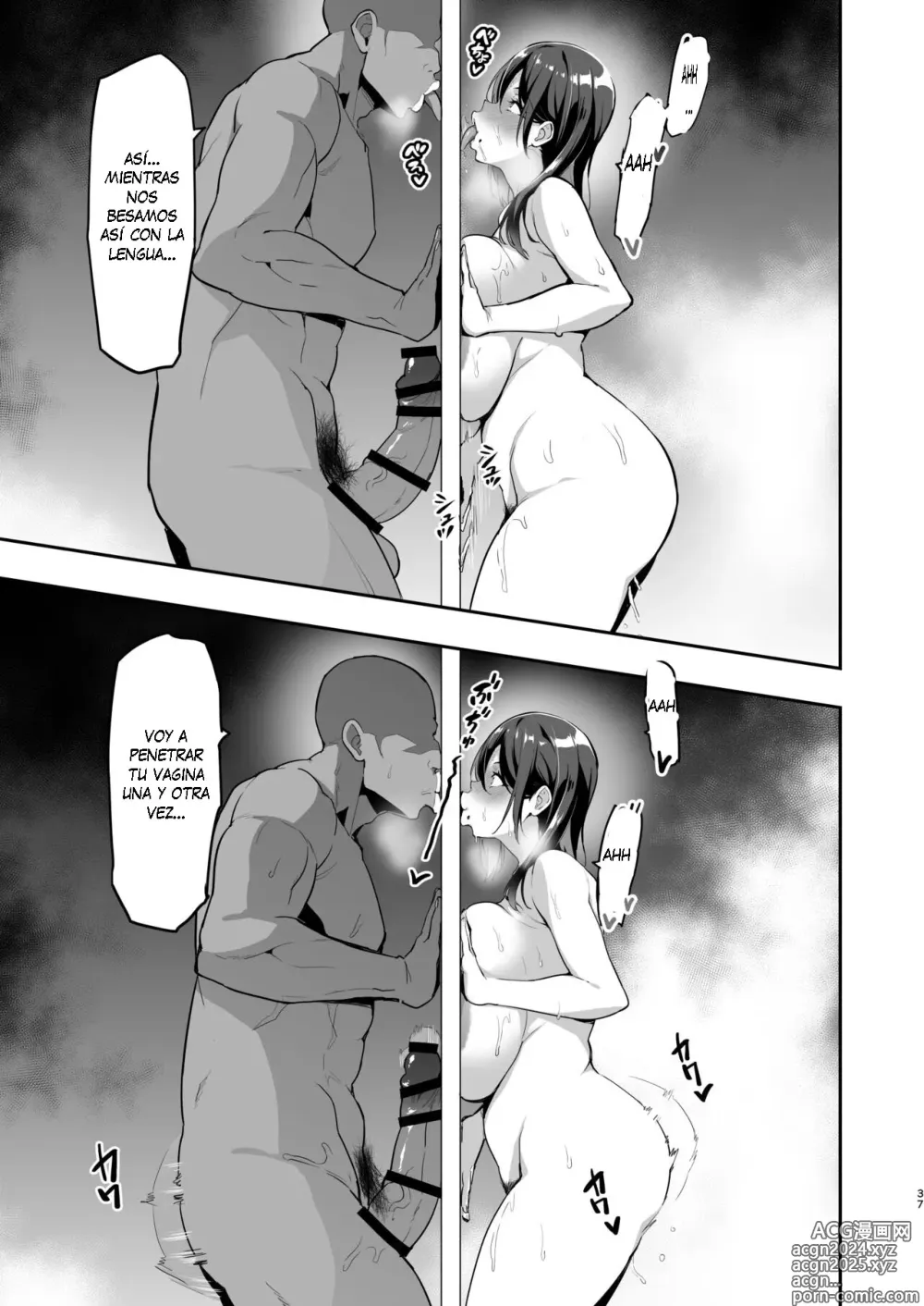 Page 36 of doujinshi Shidarere Sakura Hakuraku Keika 2212