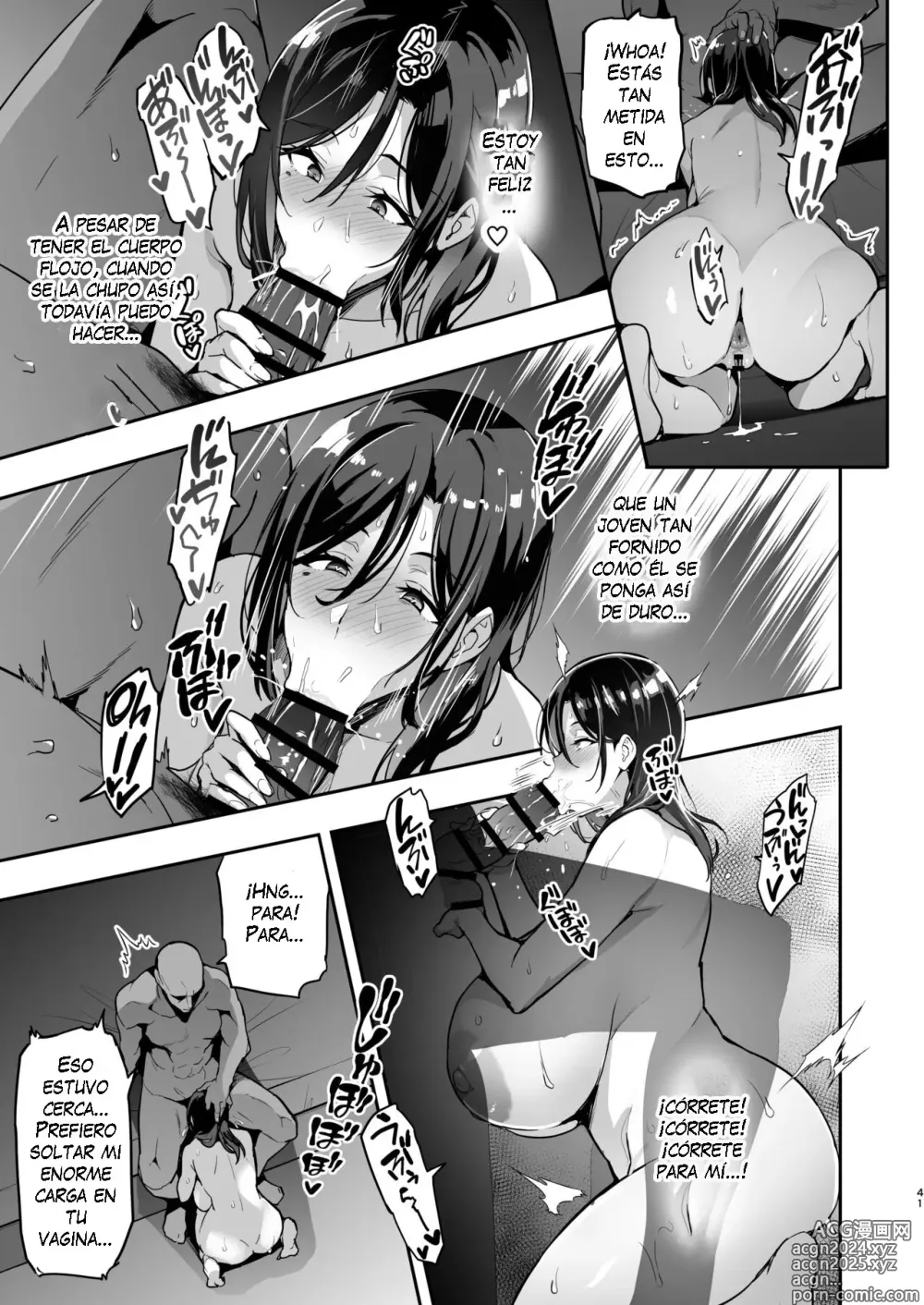 Page 40 of doujinshi Shidarere Sakura Hakuraku Keika 2212