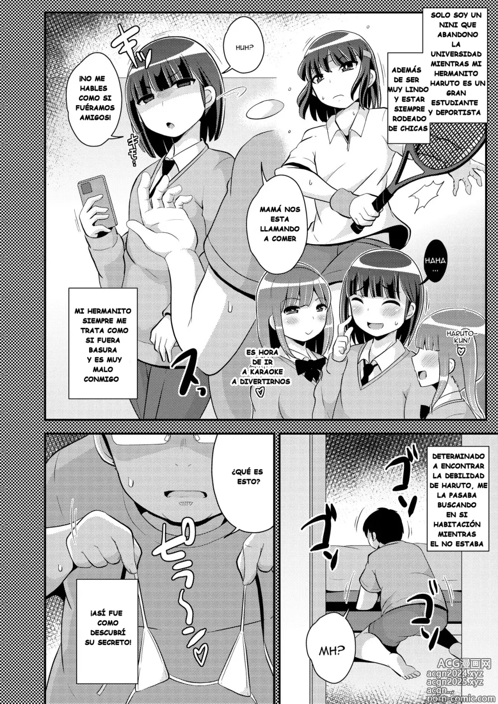 Page 3 of doujinshi A Book About How I Made My Cocky Little Brother My Bitch By Stirring Up His Prostate