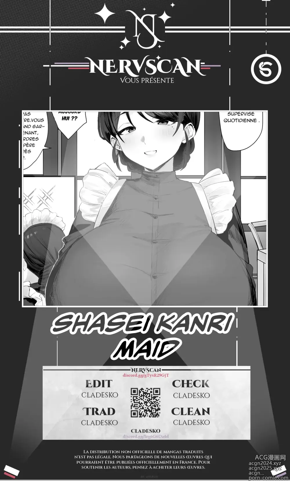 Page 1 of doujinshi Shasei Kanri Maid