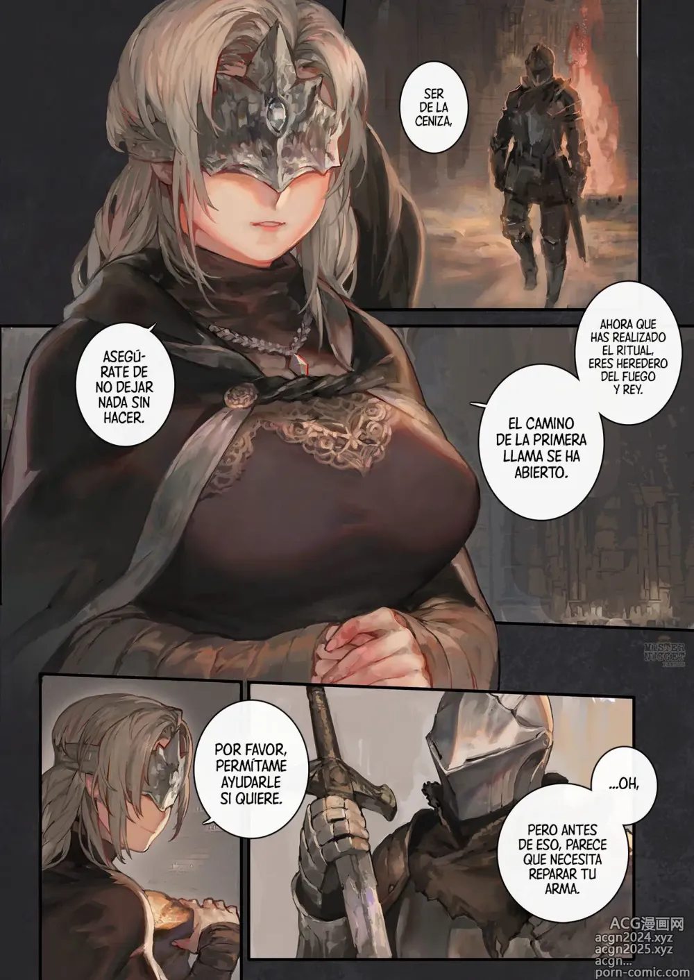 Page 4 of doujinshi TENUE CALIDEZ - DESEO OSCURO