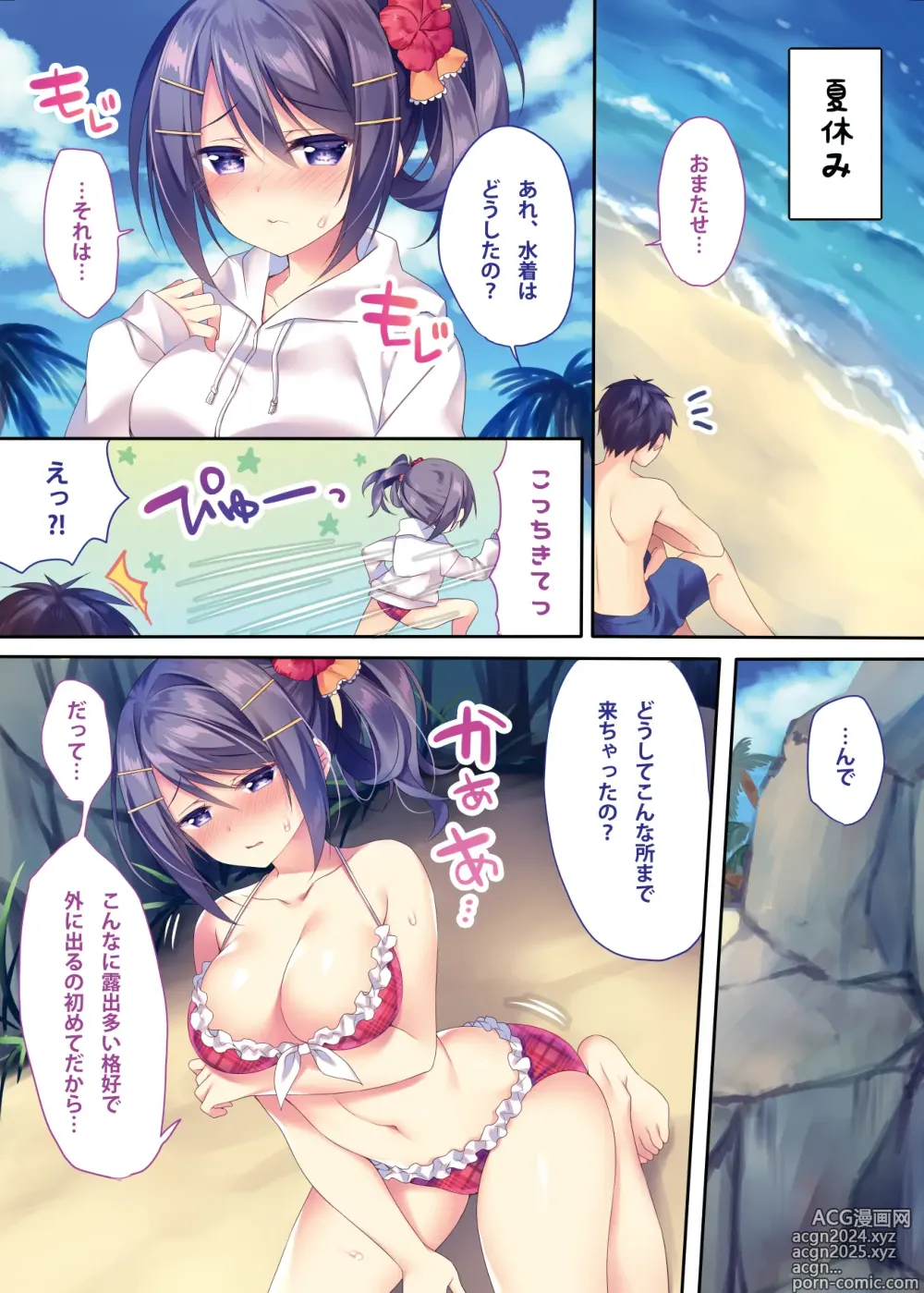 Page 3 of doujinshi Shinozaki Risa no H na Natsuyasumi