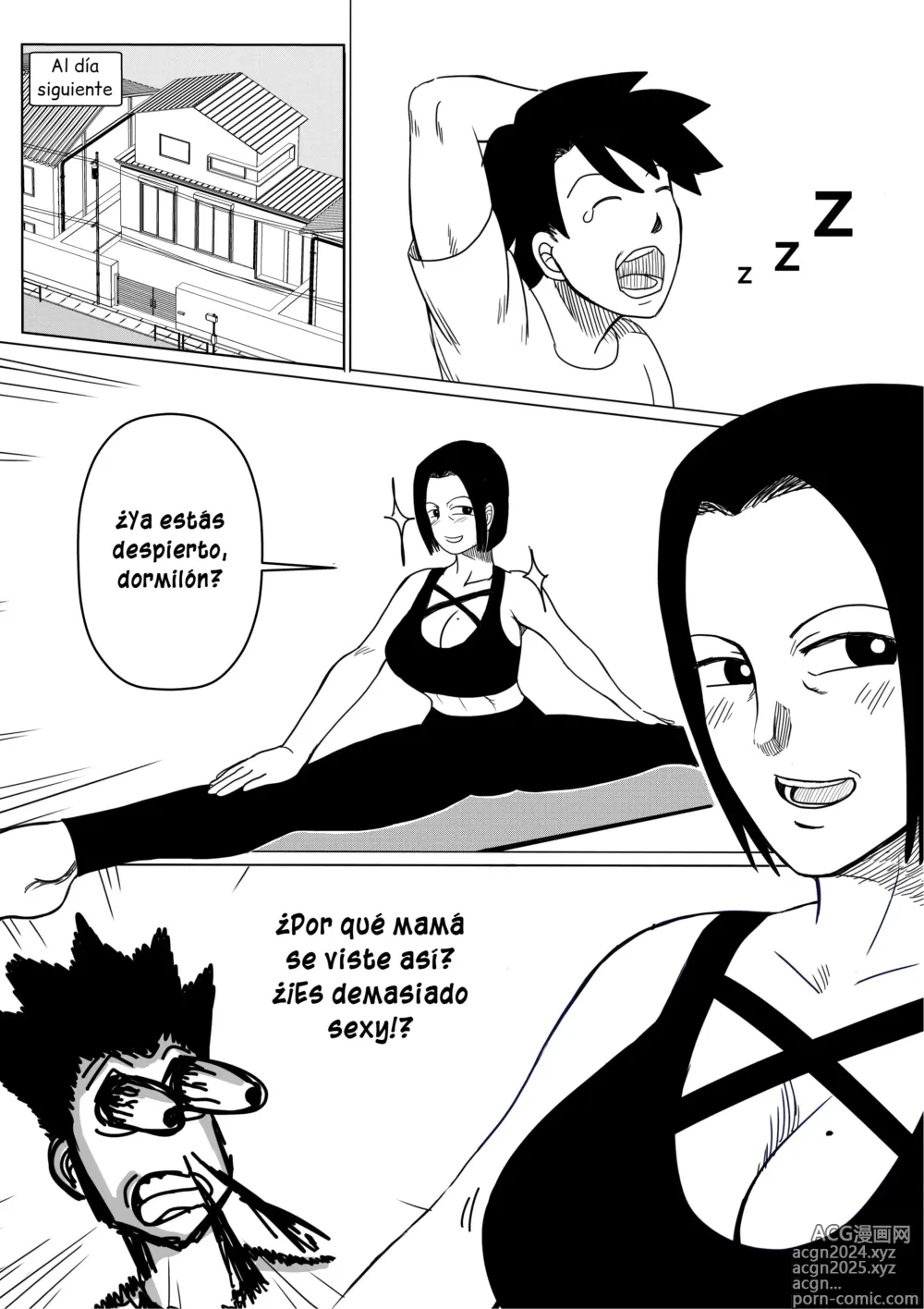 Page 6 of doujinshi Im in love with my mother - Prólogo