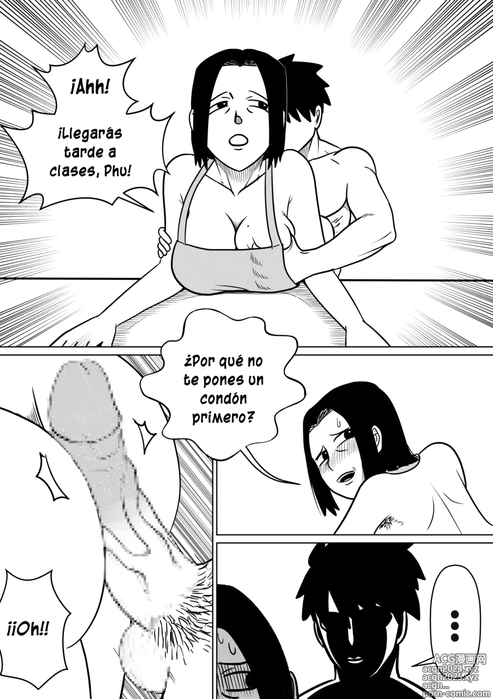 Page 9 of doujinshi Im in love with my mother - Capítulo 2