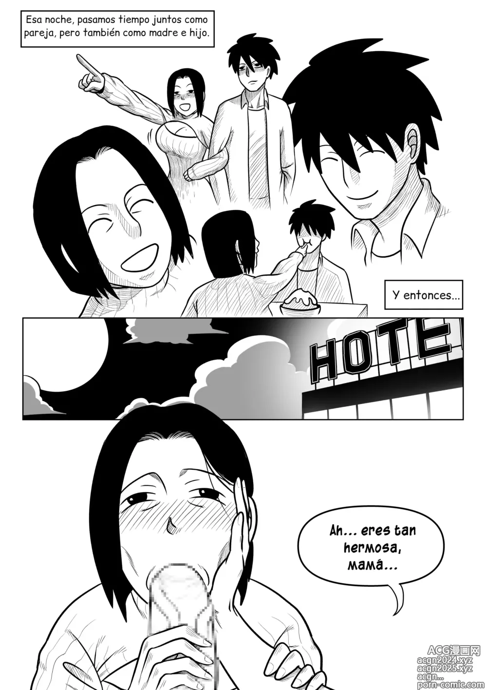 Page 12 of doujinshi Im in love with my mother - Capítulo 3