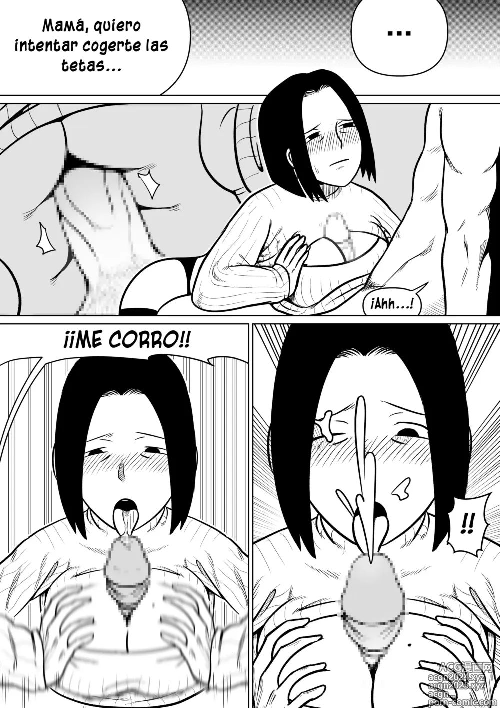 Page 13 of doujinshi Im in love with my mother - Capítulo 3