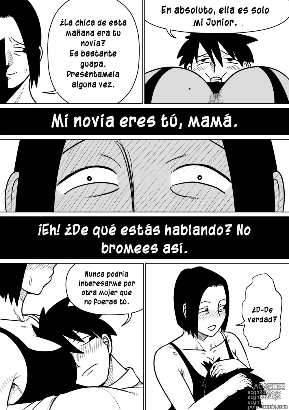 Page 5 of doujinshi Im in love with my mother - Capítulo 3