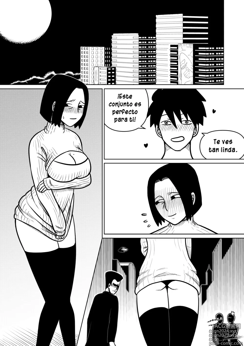 Page 9 of doujinshi Im in love with my mother - Capítulo 3