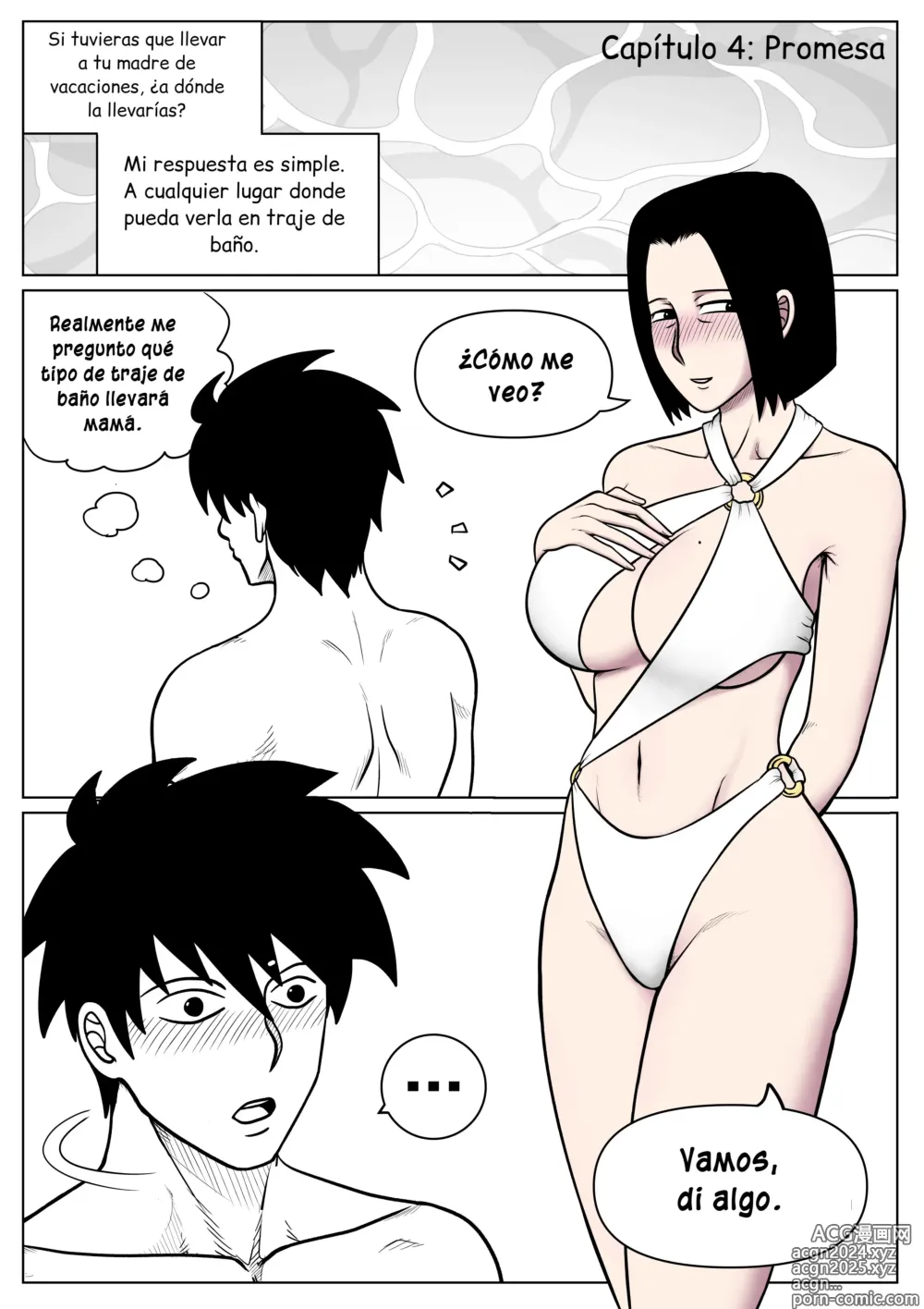 Page 2 of doujinshi Im in love with my mother - Capítulo 4