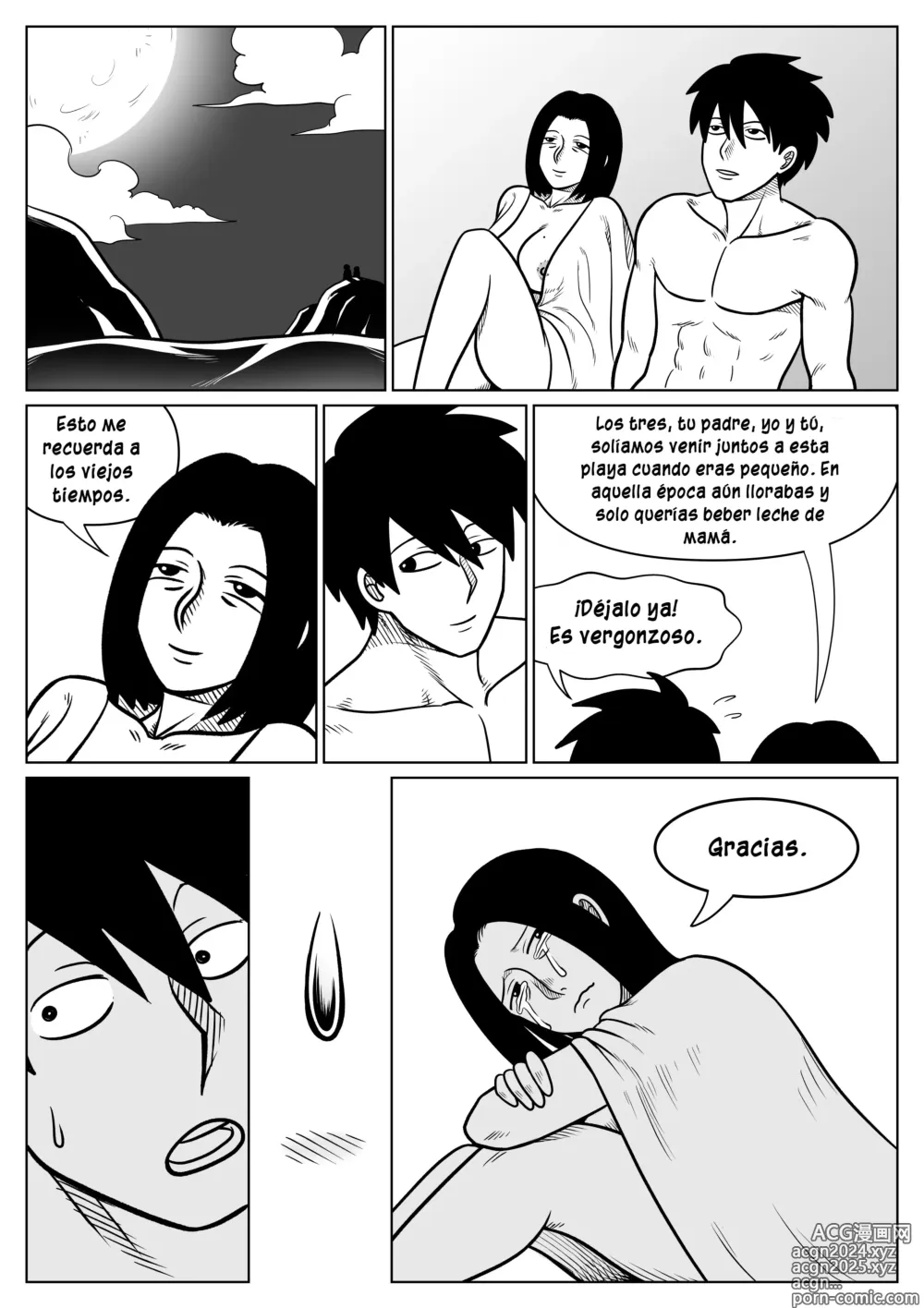 Page 18 of doujinshi Im in love with my mother - Capítulo 4